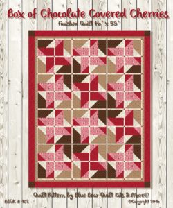 Box of Chocolate Covered Cherries Quilt Pattern