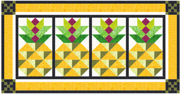Pineapple Welcome Quilt