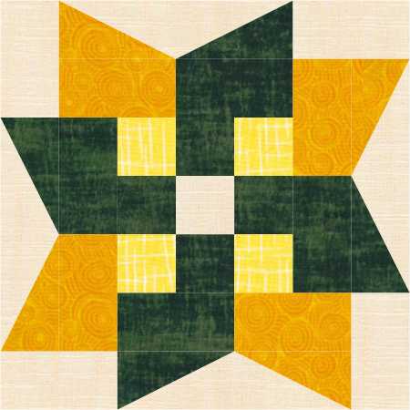 Quilt in a Day, Pinwheel Strip Piecing, Double, by Eleanor Burns