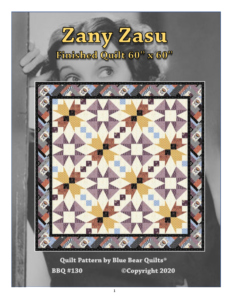 Zany Zasu Pattern Cover