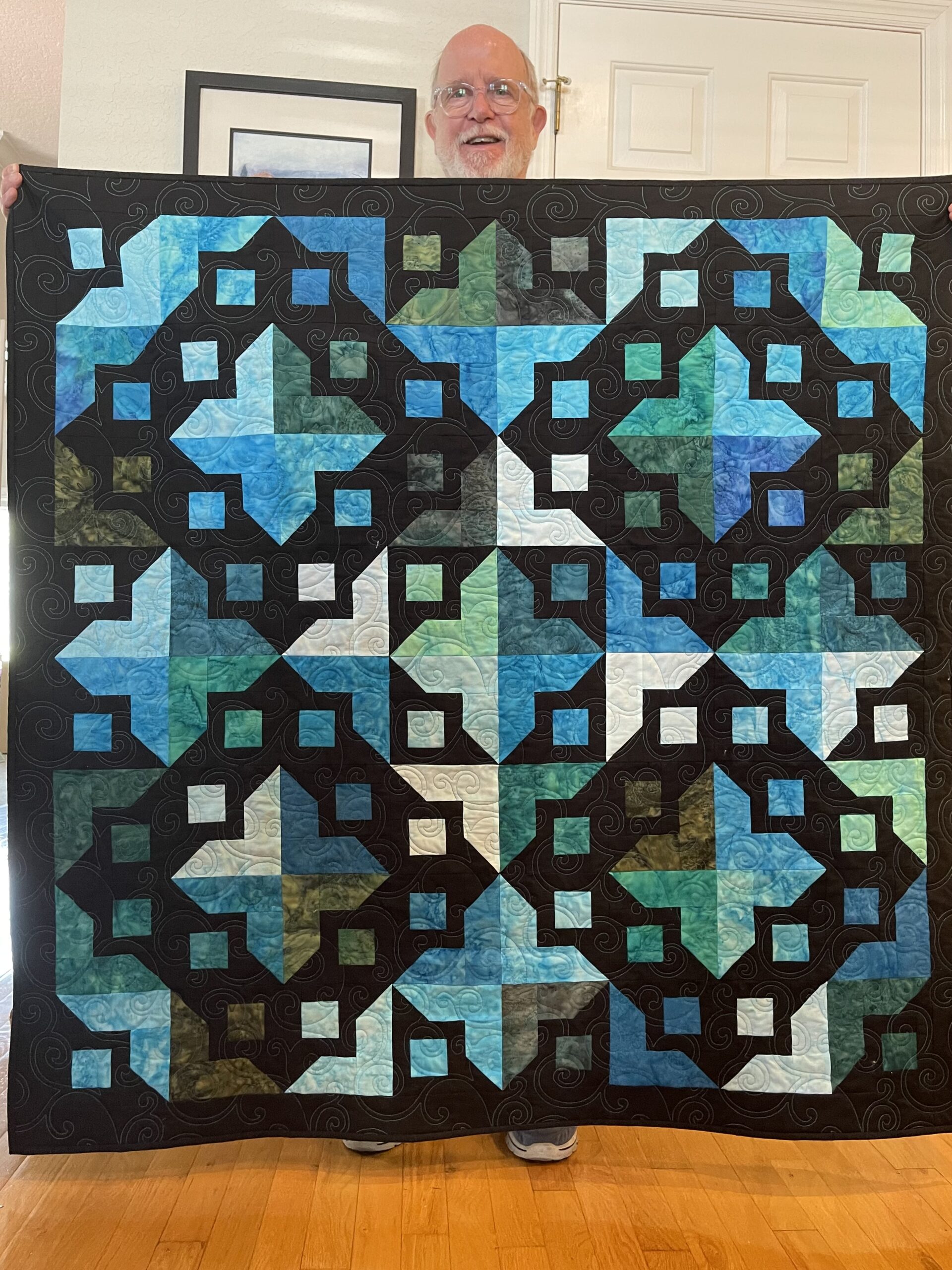 Finished Teal Appeal Quilt